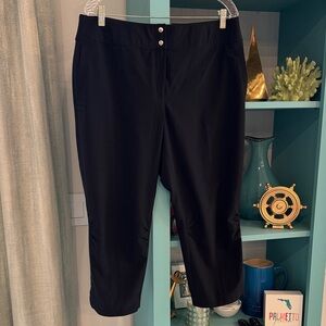 Chicos Black Golf ZENERGY Pants Chicos Size 2